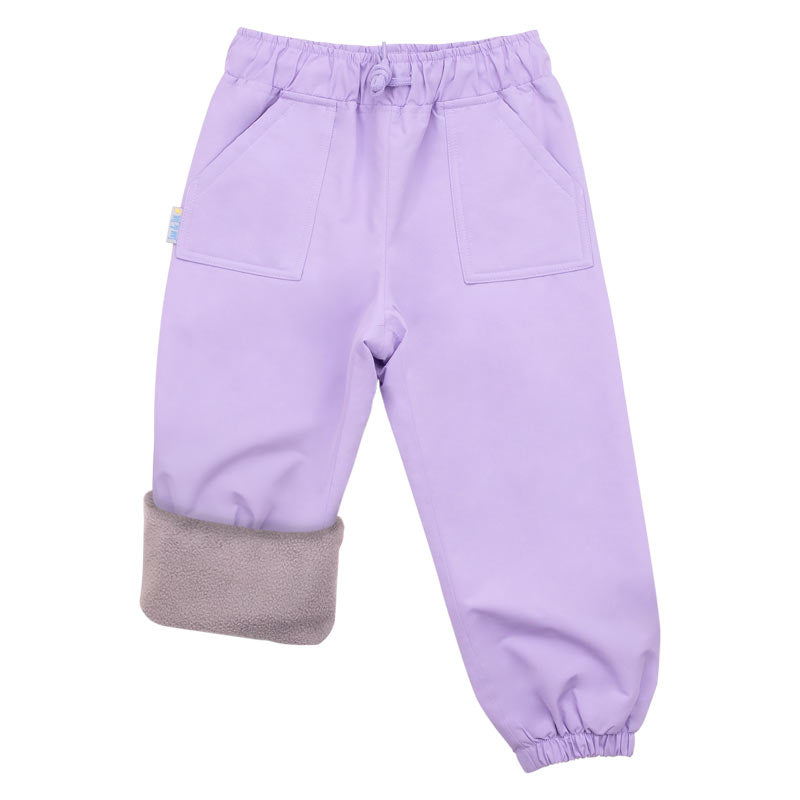 Jan & Jul Cozy-Dry Kids Fleece Lined Rain Pants