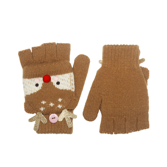 Rockahula - Little Reindeer Knitted Gloves