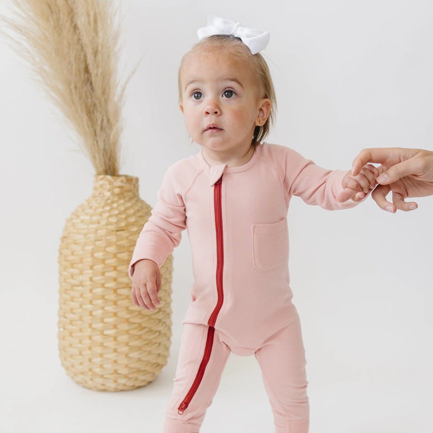 Our Little Treasures - Zip Romper in Cotton Candy