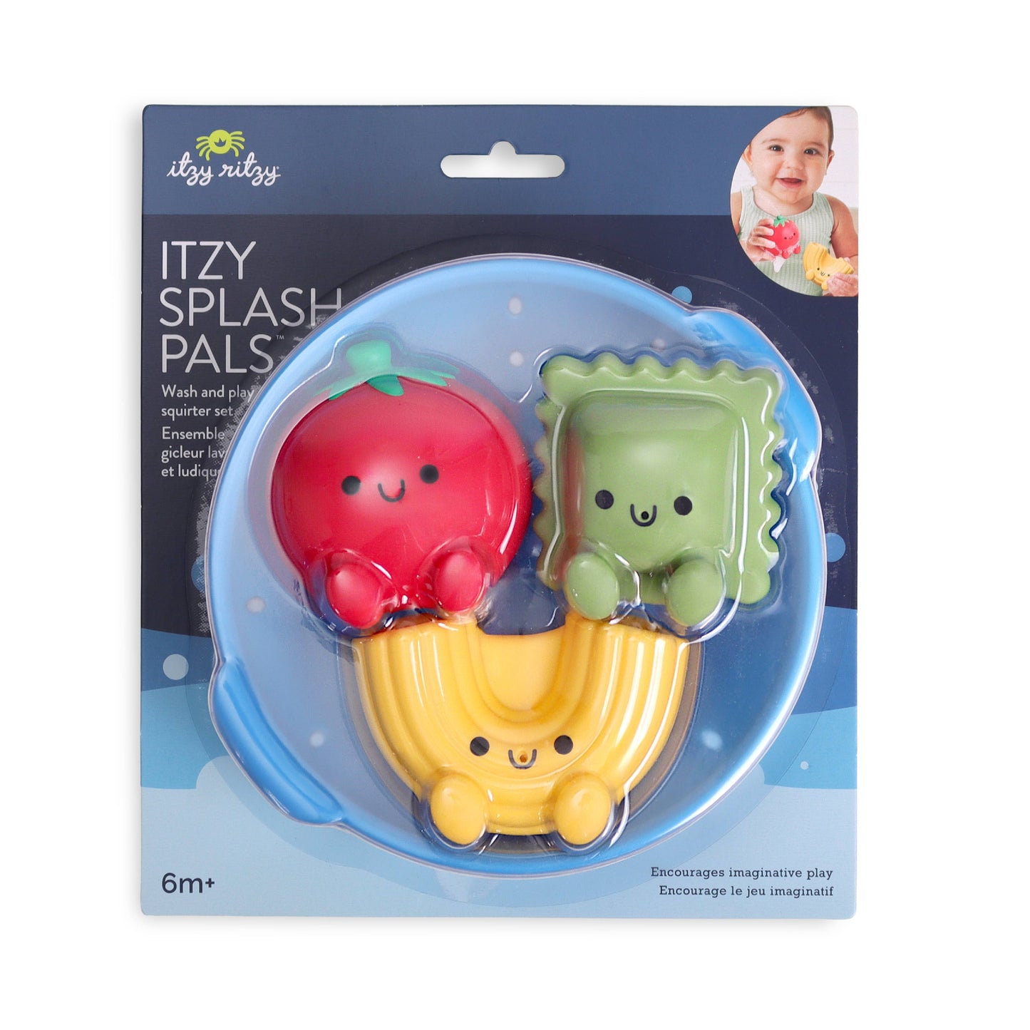 Itzy Ritzy Canada - Pasta Itzy Splash Pals Bath Toys