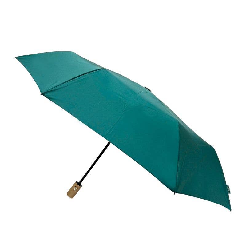 SMATI - Eco-friendly compact automatic umbrella Blue Green