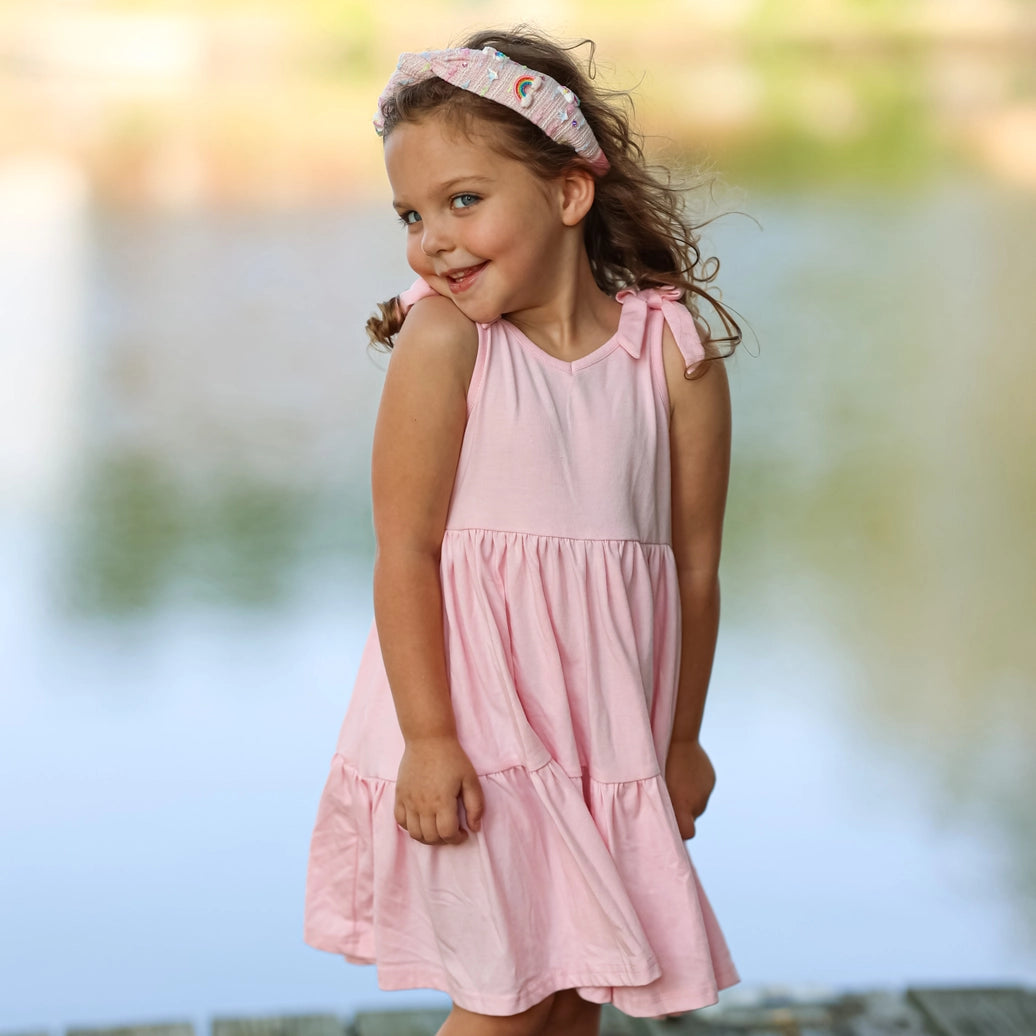 Frog Sac - Unicorn Knotted Headband - Rainbow Knot Hair Band For Kids