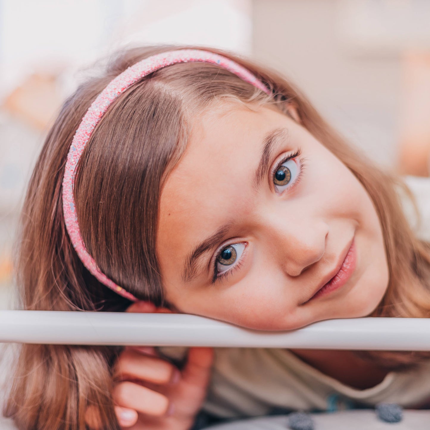 Frog Sac - Glitter Headband - Thin Hairbands for Kids