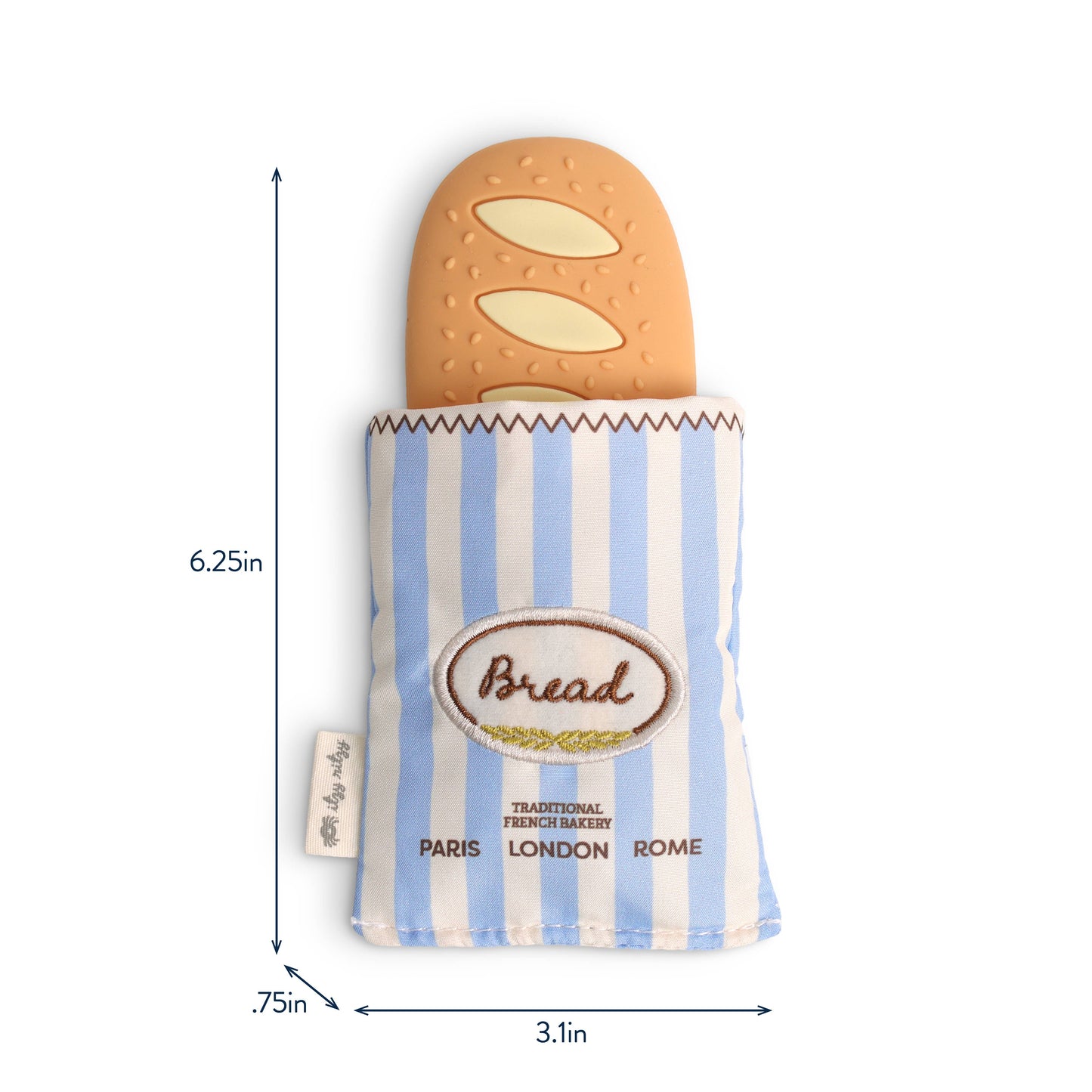 Itzy Ritzy - Baguette Teensy Crinkle Sensory Teether