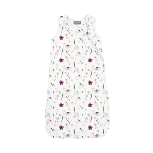 Coccoli Modal 1.5 tog Sleepsack - Floral on Cream
