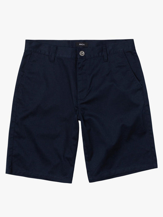 RVCA - Weekday Stretch Shorts 14Y - Navy Marine