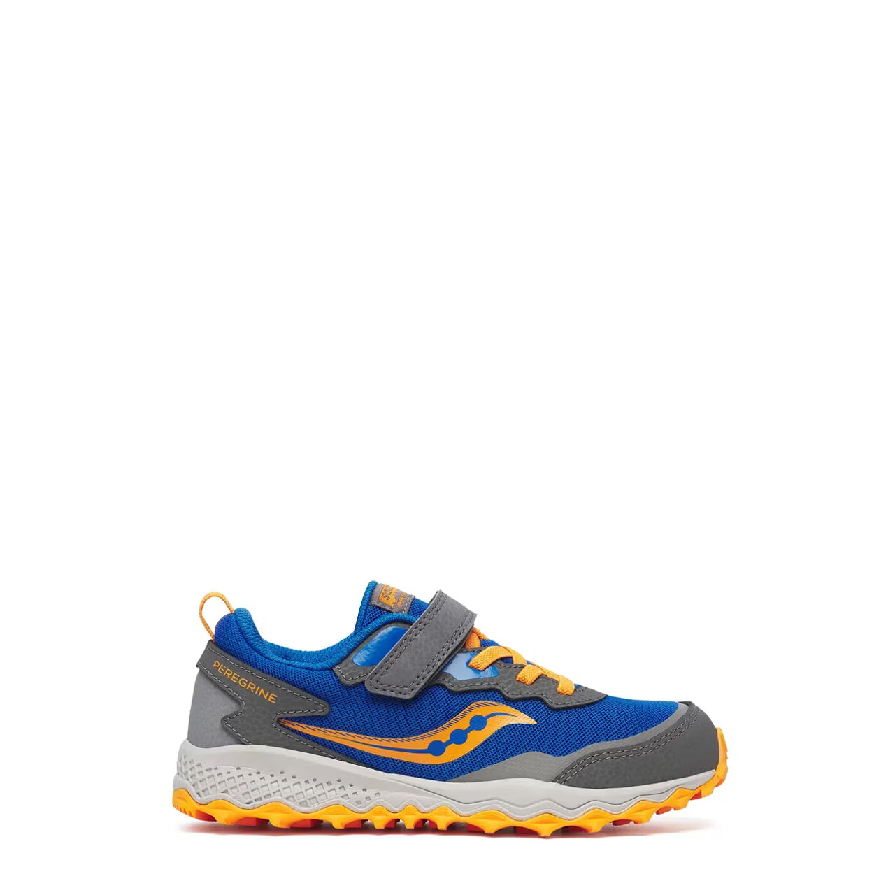 Saucony - Big Kid's Peregrine KDZ A/C Sneaker - Blue/Orange