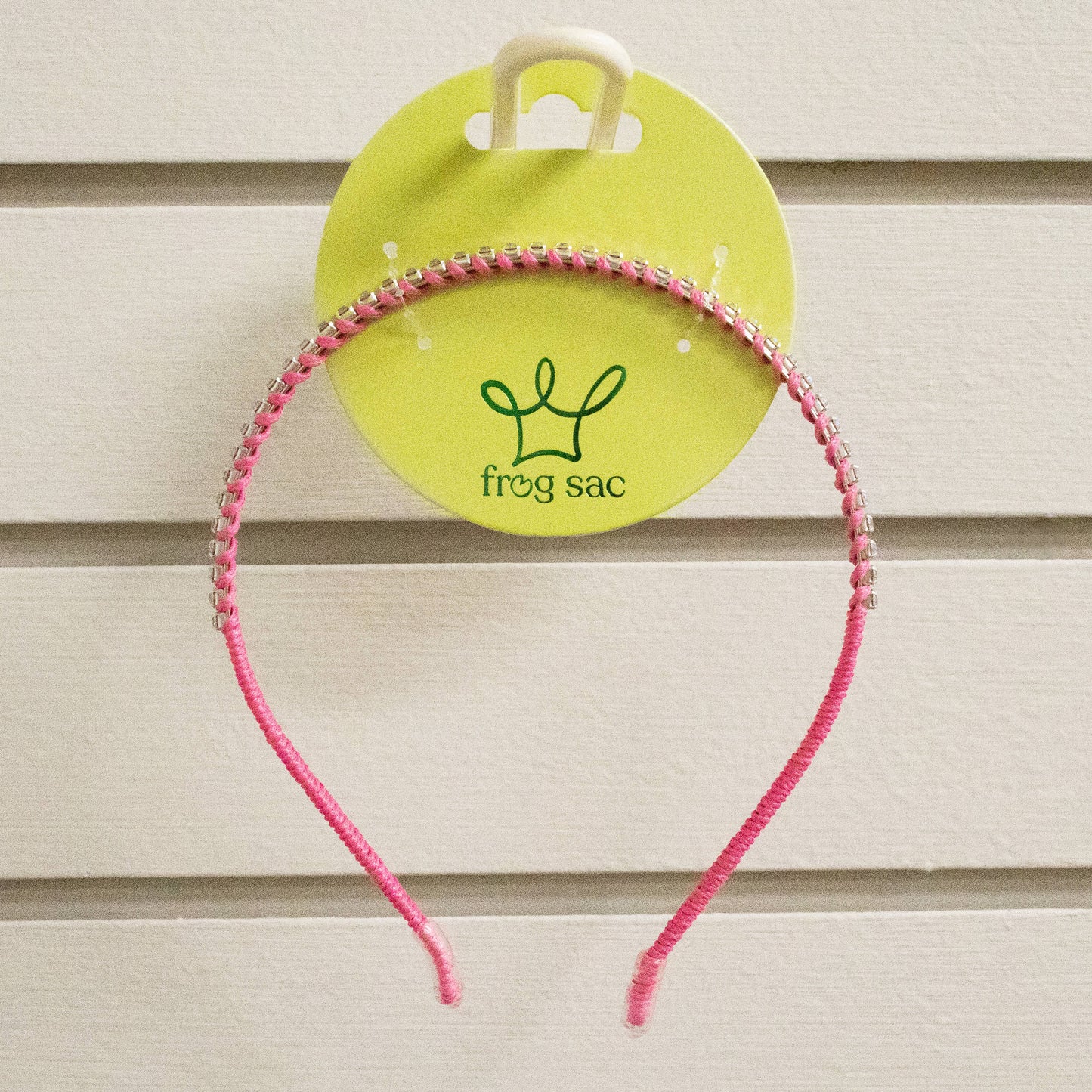 Frog Sac - Thin Rhinestone Headbands for Kids Girls