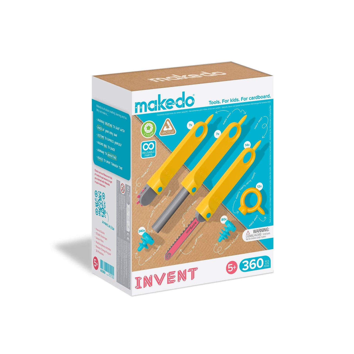 Makedo Invent Cardboard Construction Kit