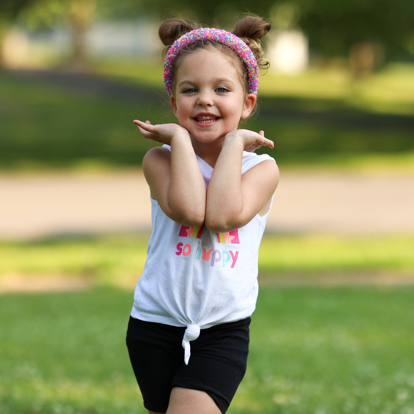 Frog Sac - Padded Sprinkles Headband - Confetti Hair Band