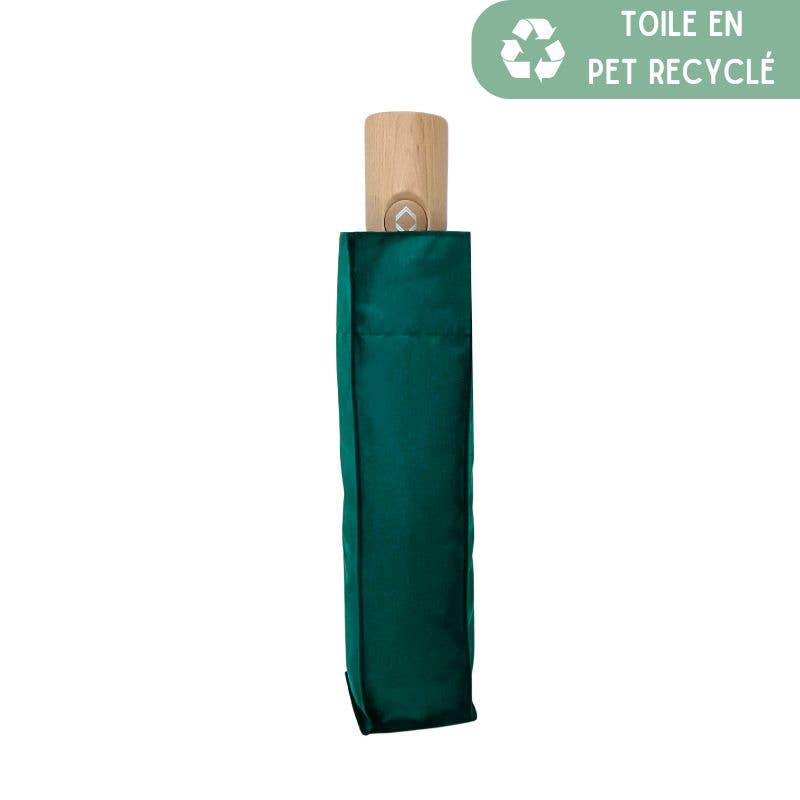 SMATI - Eco-friendly compact automatic umbrella Blue Green