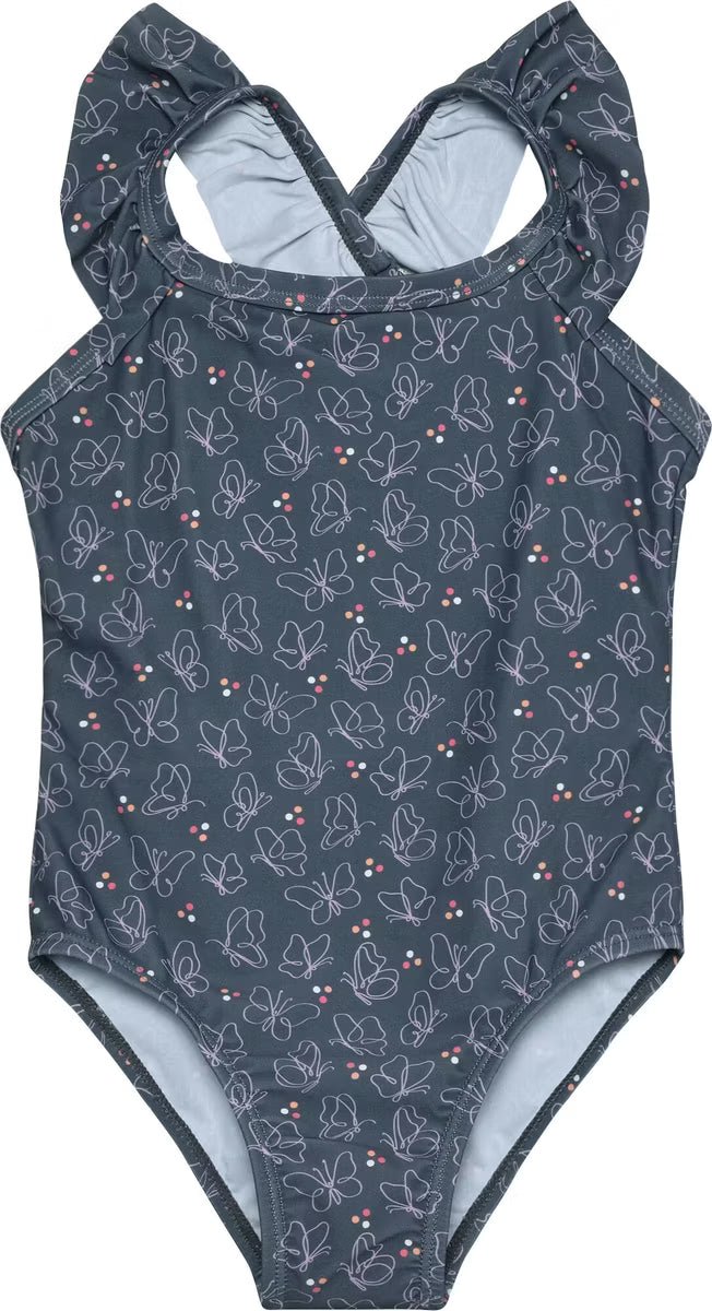 Color Kids - Butterfly One-Piece Swimsuit- 6Y