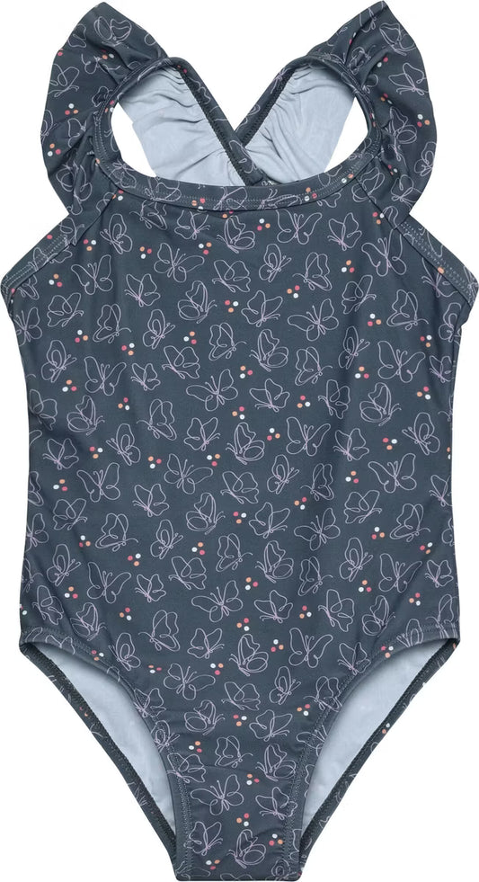 Color Kids - Butterfly One-Piece Swimsuit- 6Y