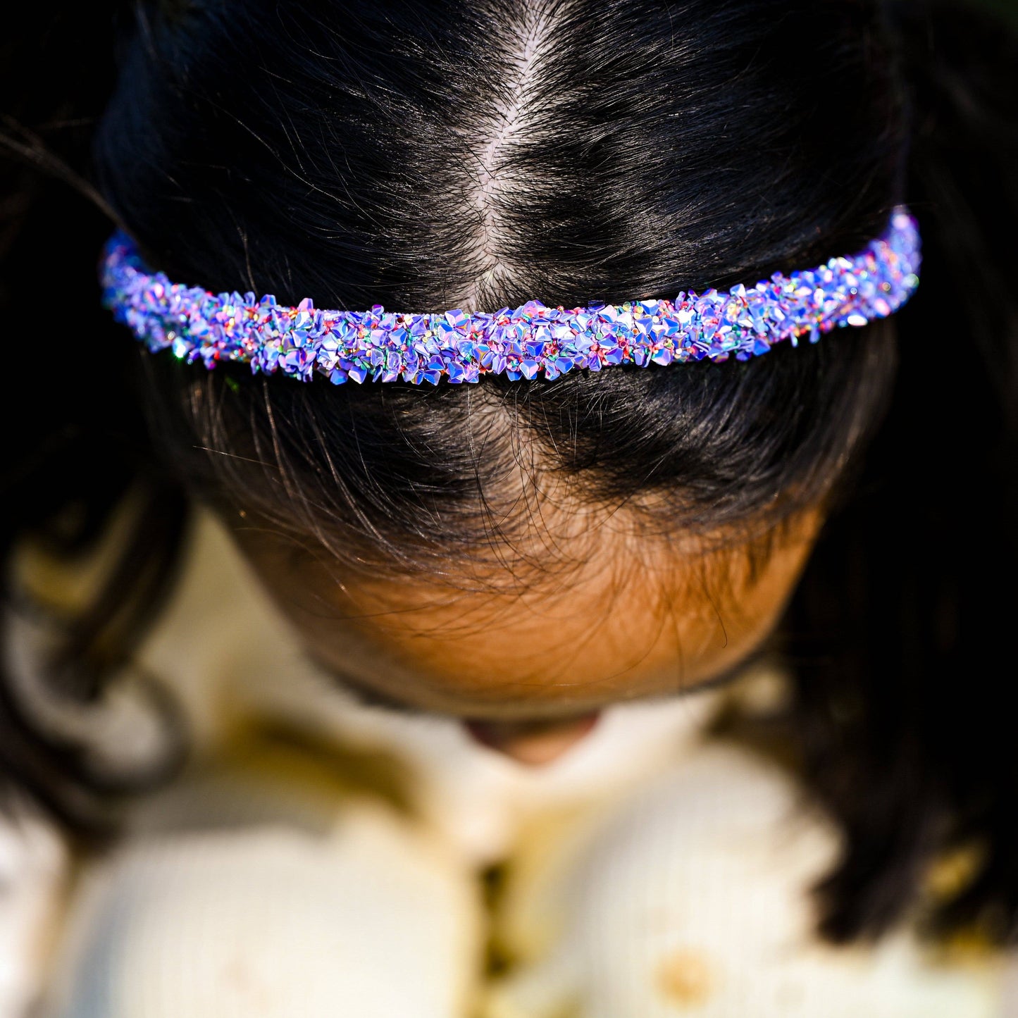 Frog Sac - Thin Sequin Headband - Non Slip Hair Accessories for Kids