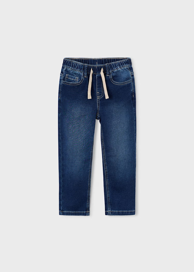 Mayoral Boy Jogger Jeans With Drawstring Waist