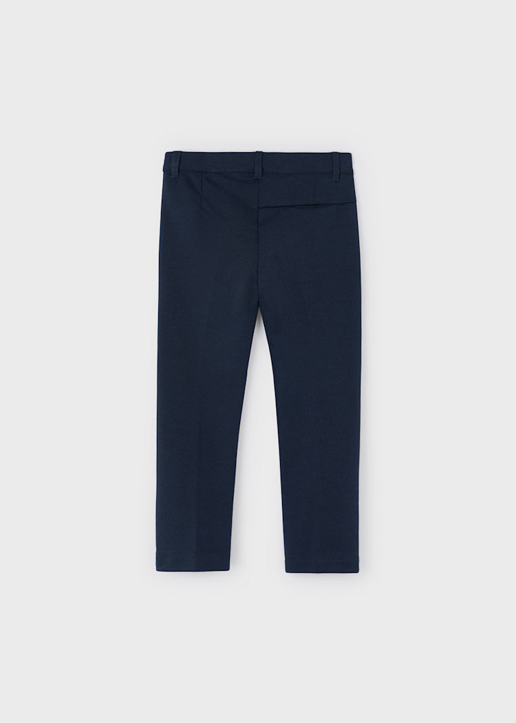 Mayoral Boy Interlock Trousers Pants Marino