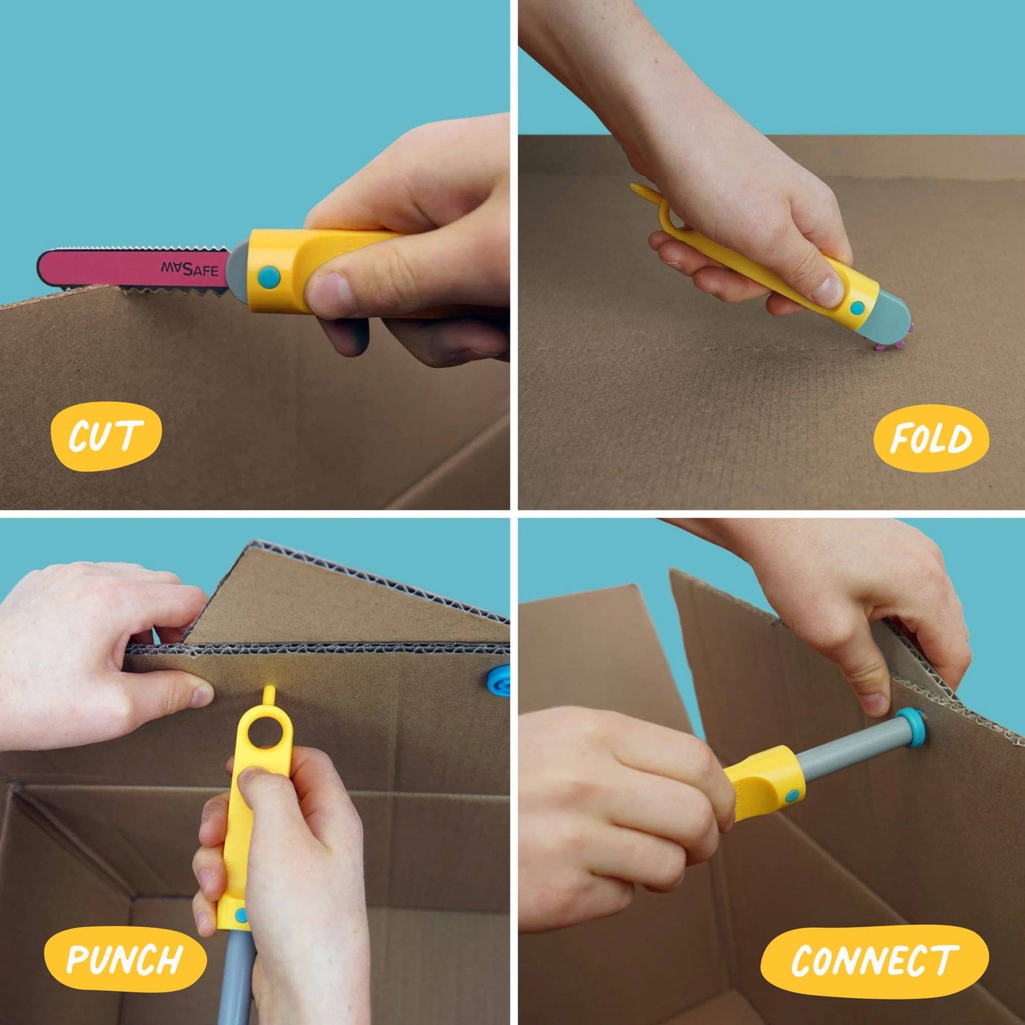 Makedo Create Cardboard Construction Kit