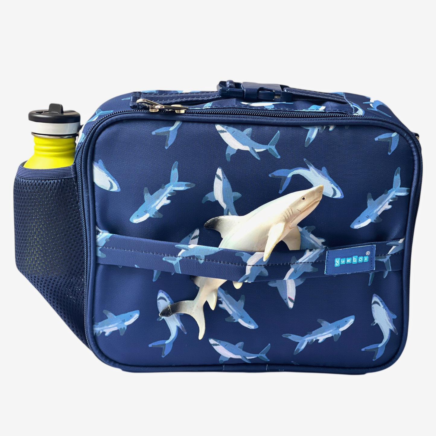 Yumbox - Yumbox Kids Lunch Bag – Shark Print, Insulated, 3-Way Carry