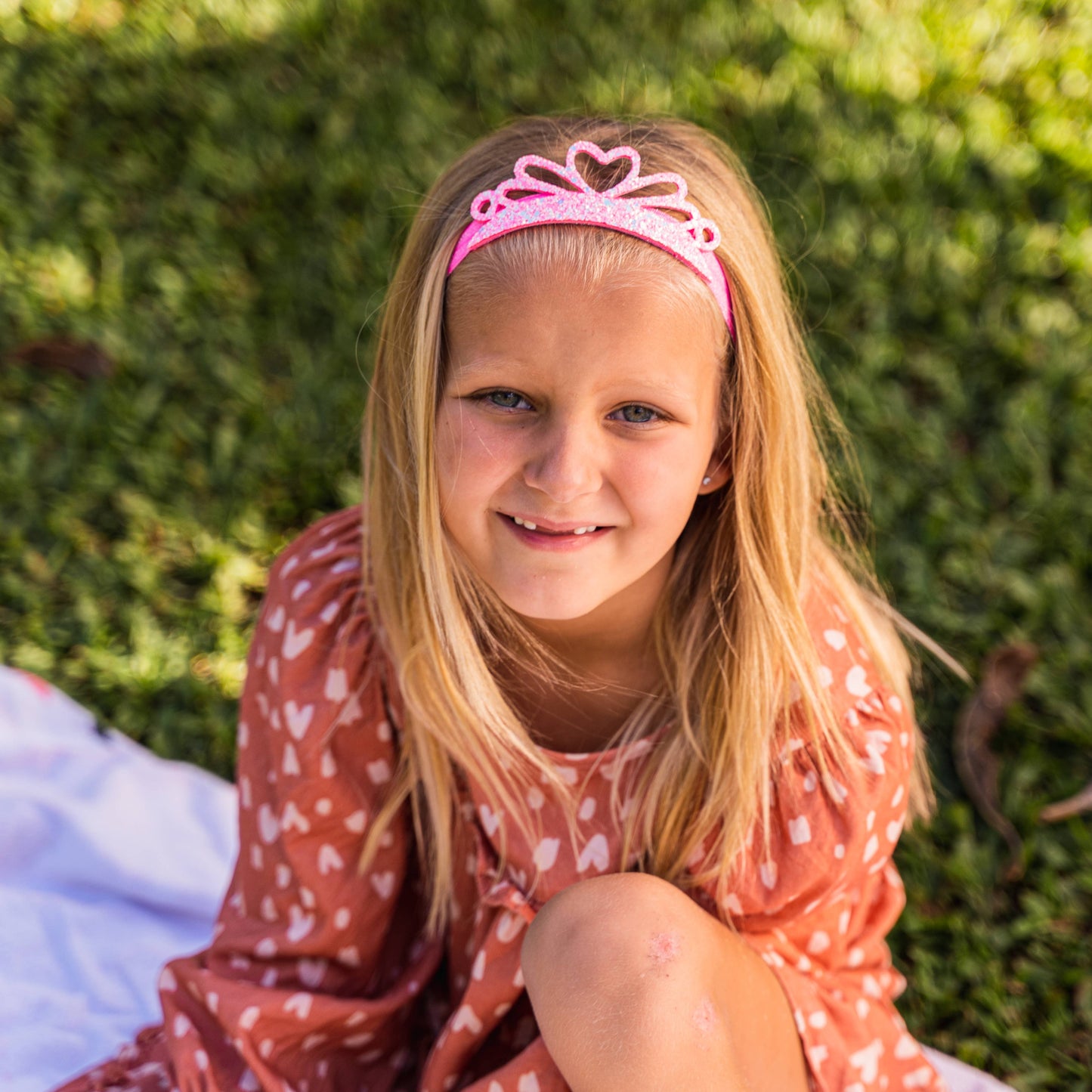 Frog Sac - Stretch Glitter Princess Tiara Headbands