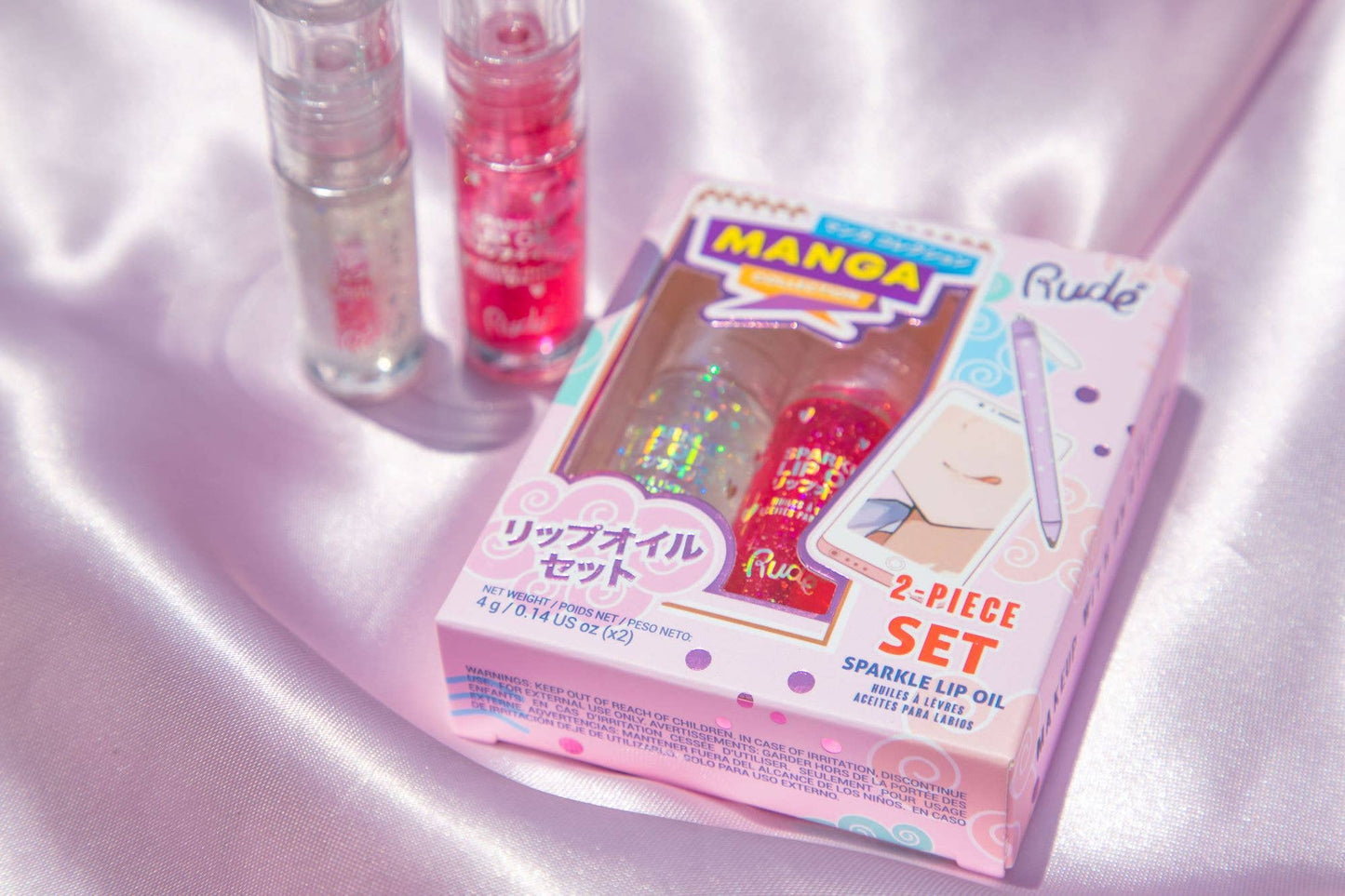 Rude Cosmetics - Manga Collection Manga Sparkle Lip Oil Duo