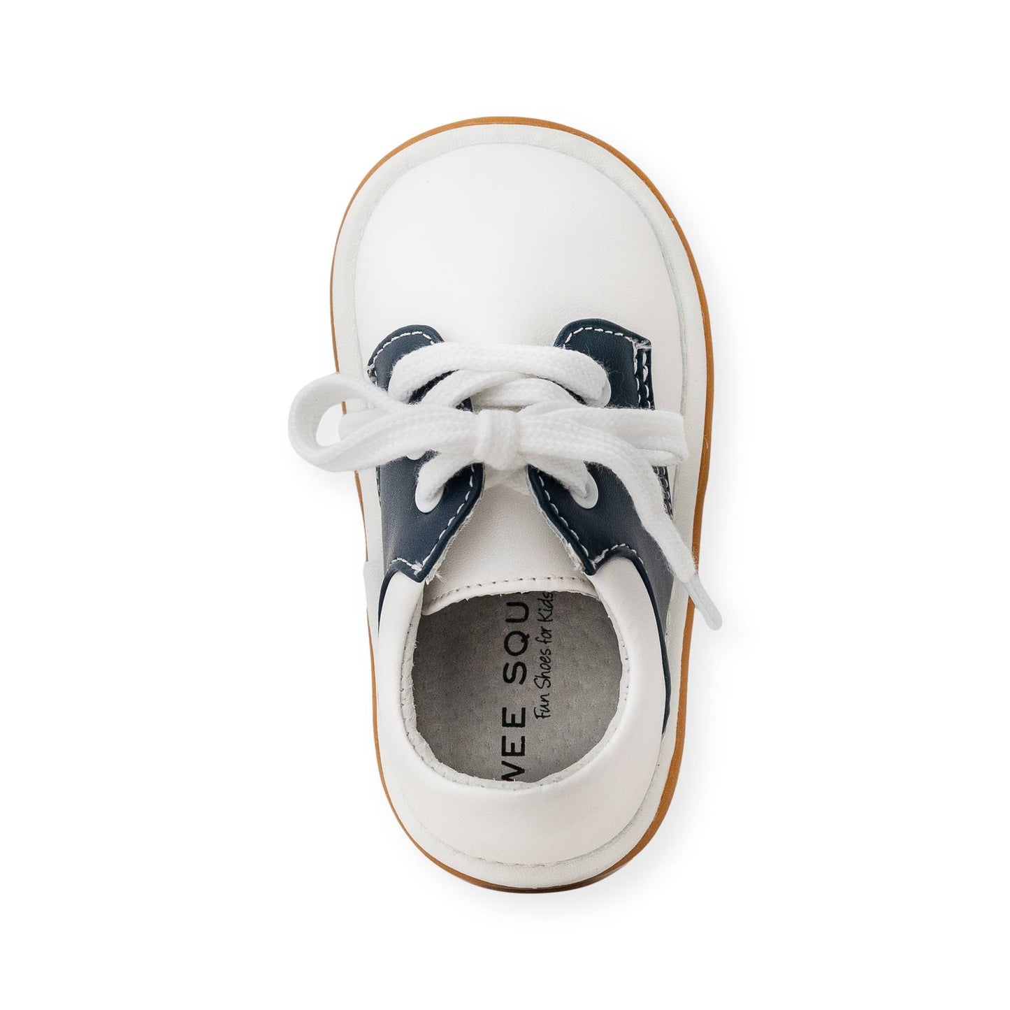 Wee Squeak Rory Navy Saddle Oxford Shoes