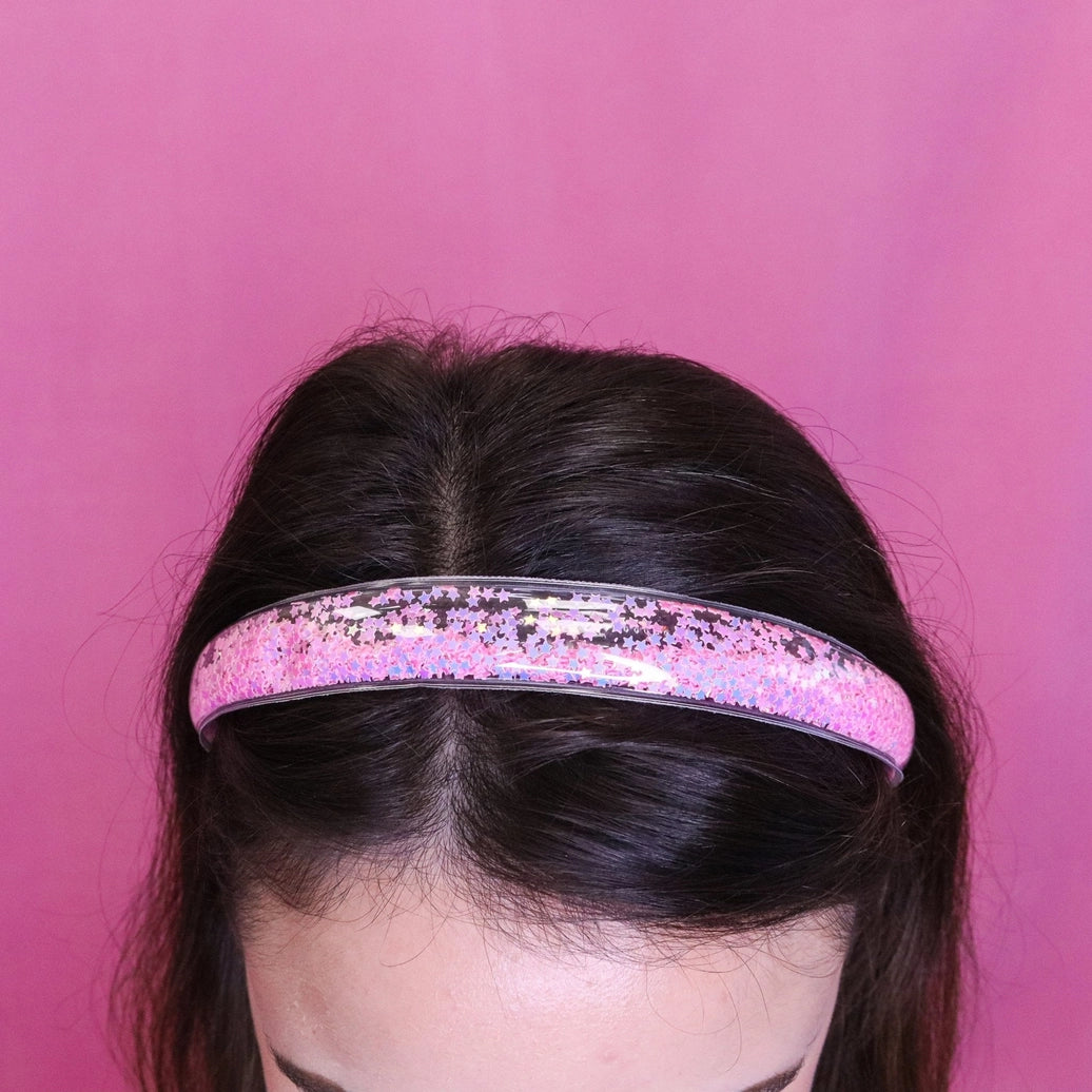 Frog Sac - Shaker Glitter Headband with Teeth