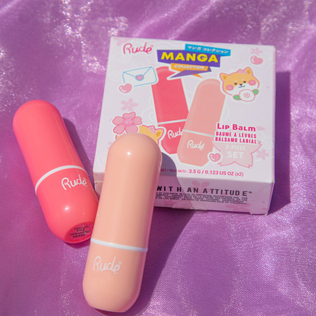 Rude Cosmetics - Manga Collection Lip Balm Duo