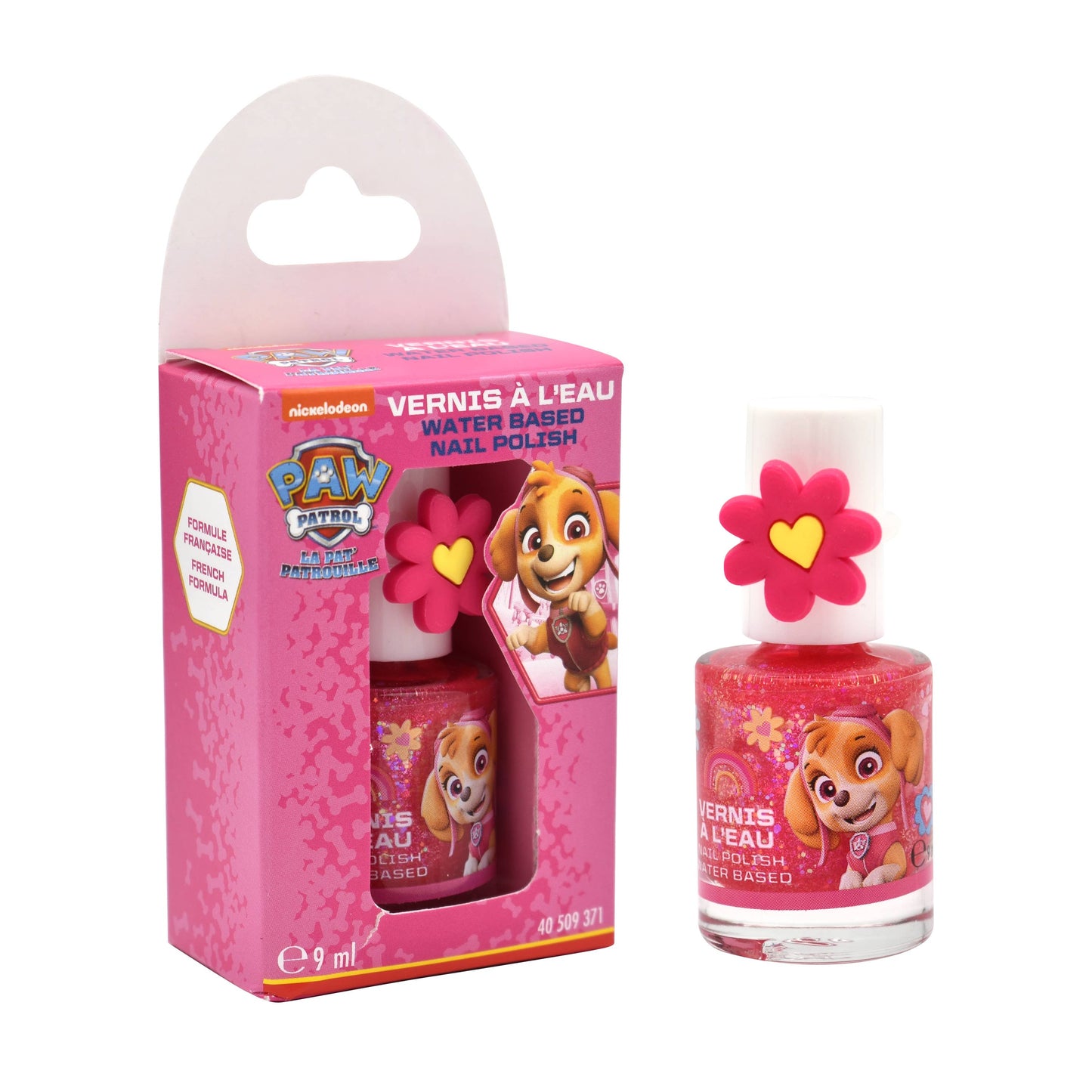 Takecare - The Paw Patrol - Kids' Water-Based Varnish - 9ml