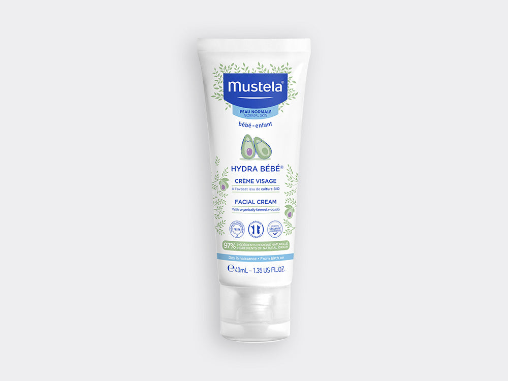 Mustela Hydra Baby Face Cream with ORGANIC Avocado