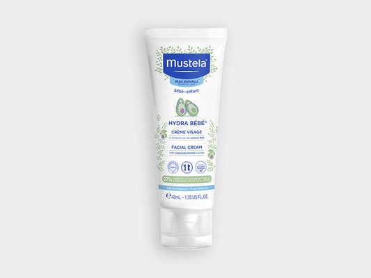 Mustela Hydra Baby Face Cream with ORGANIC Avocado