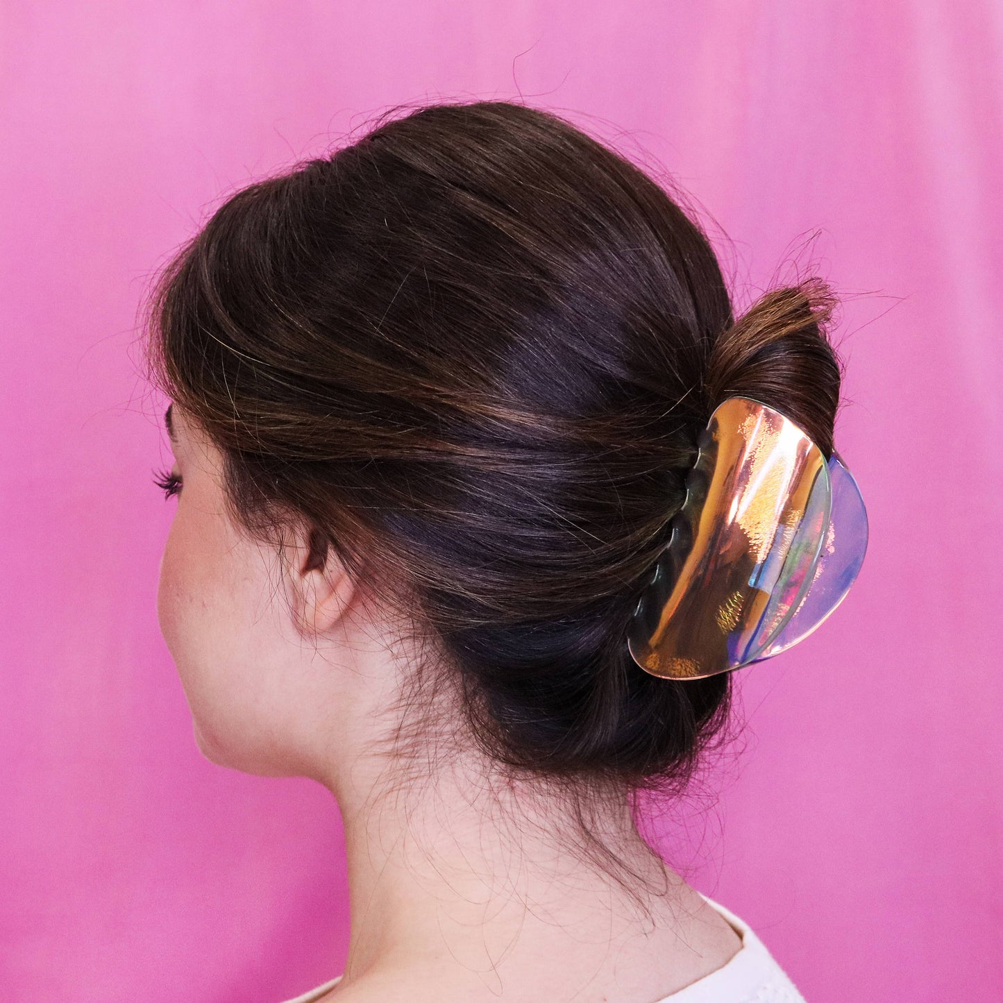 Frog Sac - Medium Hair Claw Clip