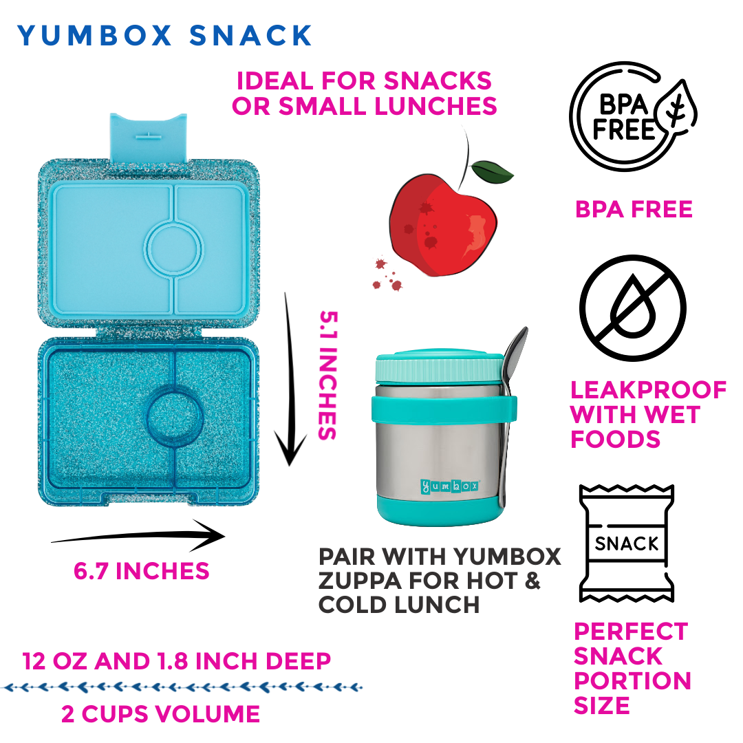 Yumbox - Snack Size Glitter Collection