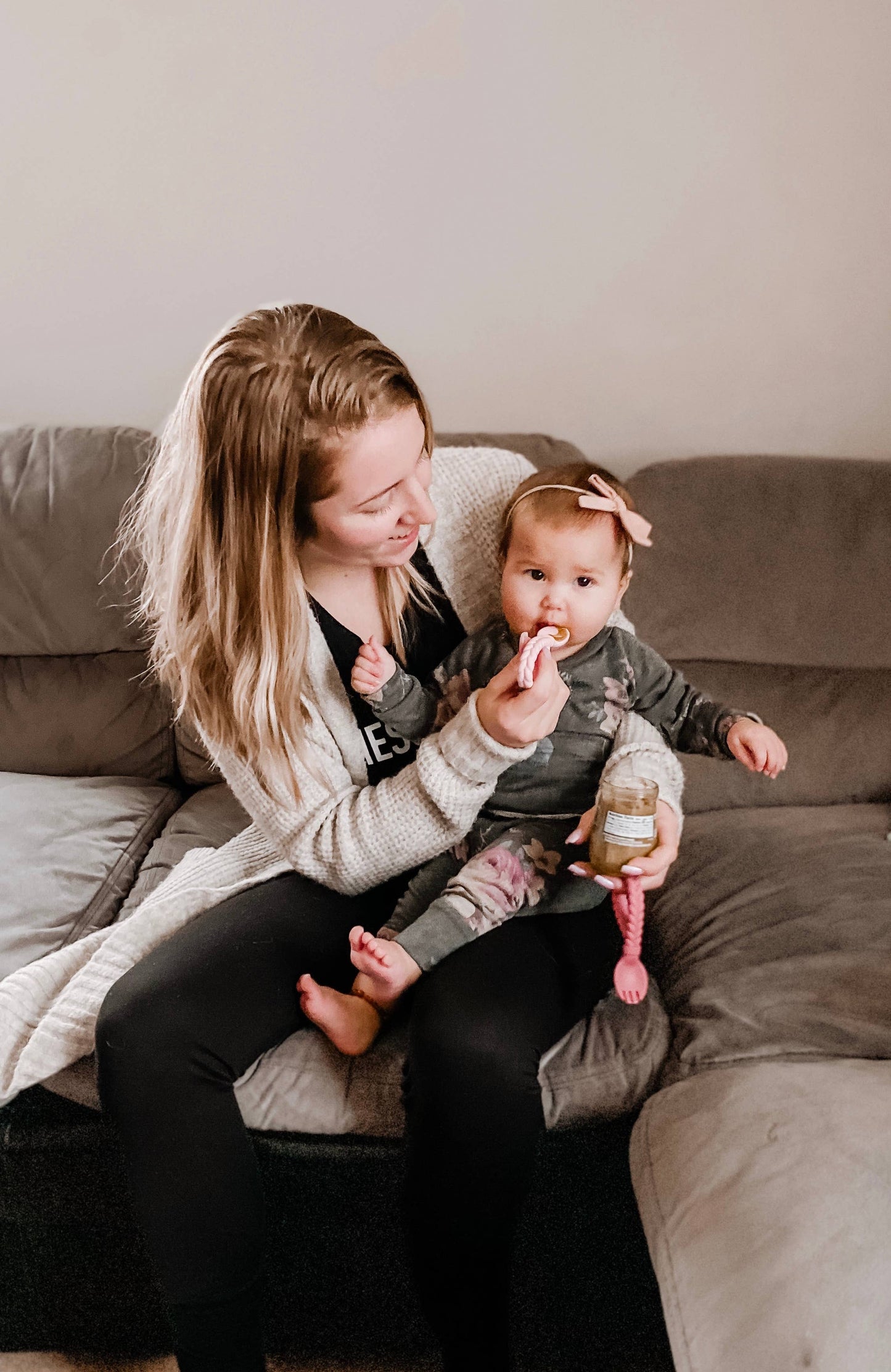 Itzy Ritzy - Sweetie Spoons Spoon + Fork Set: Pink