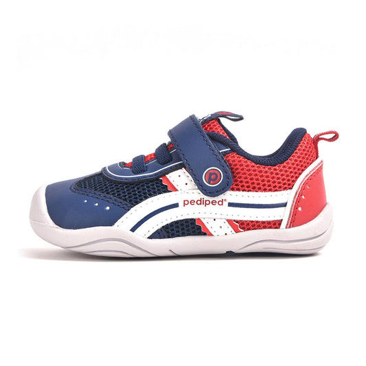 Pediped Footwear - Venus - Grip ‘n’ Go™ | Navy/Red