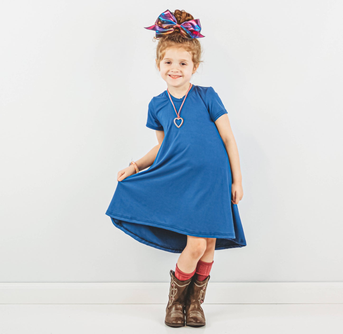 Frog Sac - Large Mermaid Hair Bows - 4 Pack