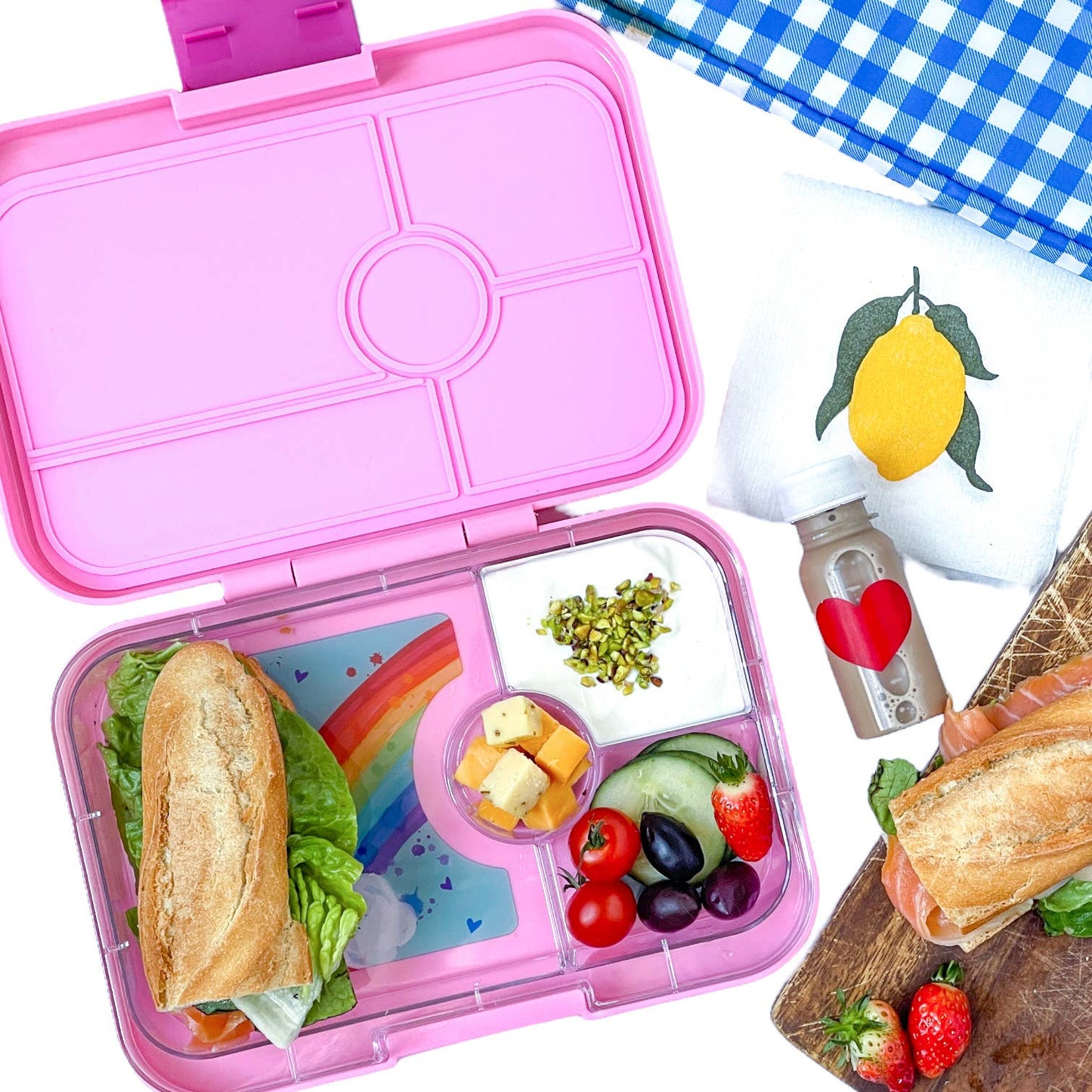 Yumbox - Yumbox Tapas - Leakproof Bento Box 4 or 5 Compartment Trays