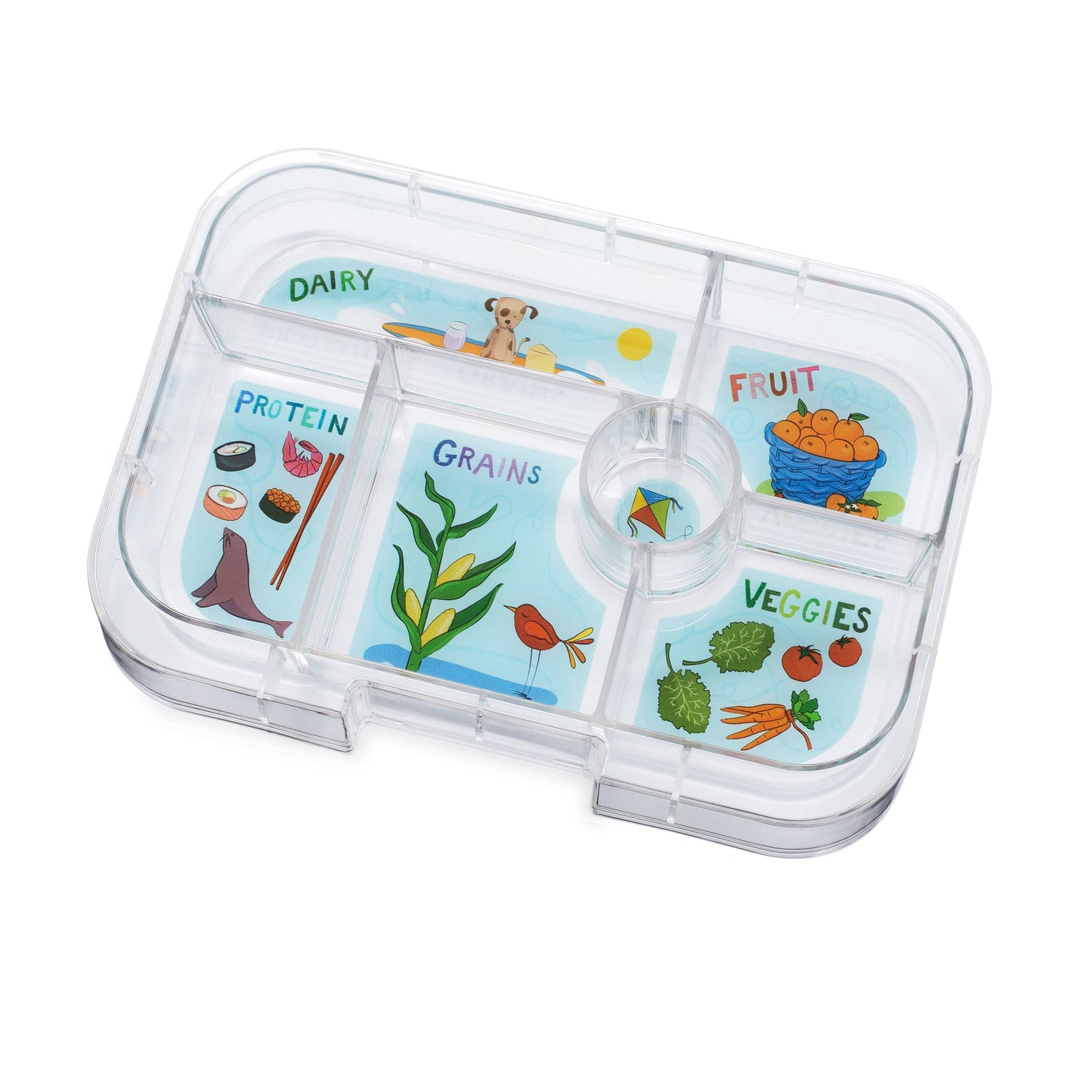 Yumbox - Yumbox Original 6-Compartment Food Tray Insert (Kite)