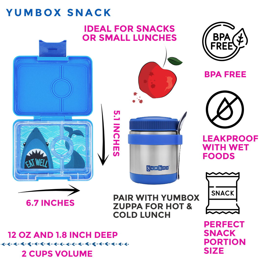 Yumbox - Yumbox Snack - Small Size Bento Lunch Box