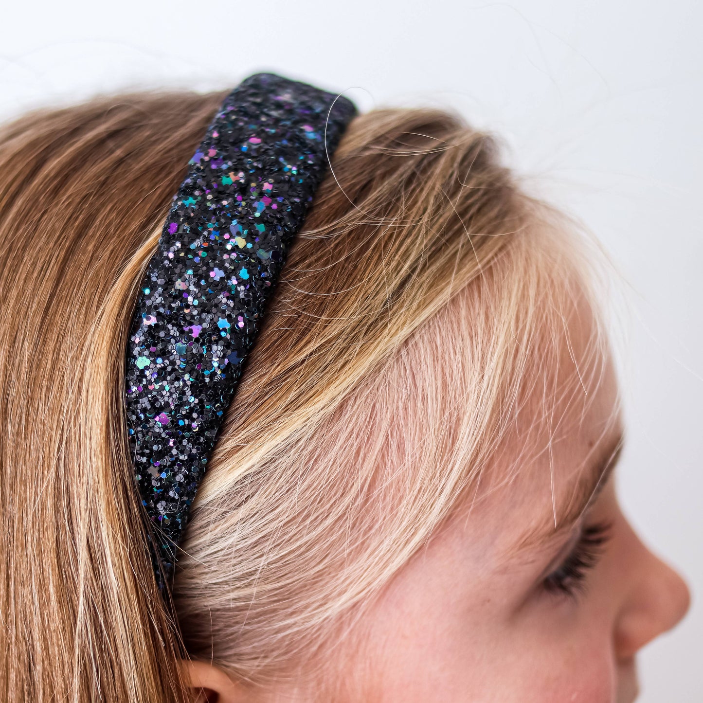 Frog Sac - Tapered Chunky Glitter Headband