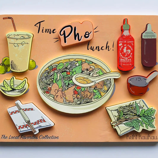Keiki Kaukau - Vietnamese Pho Wooden Puzzle