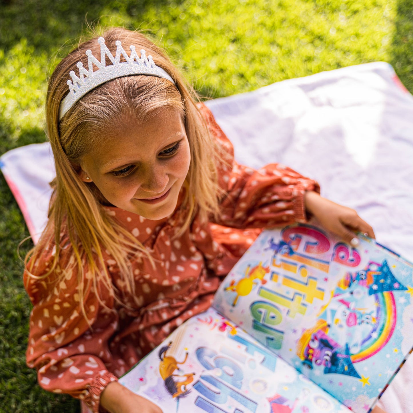 Frog Sac - Stretch Glitter Princess Tiara Headbands