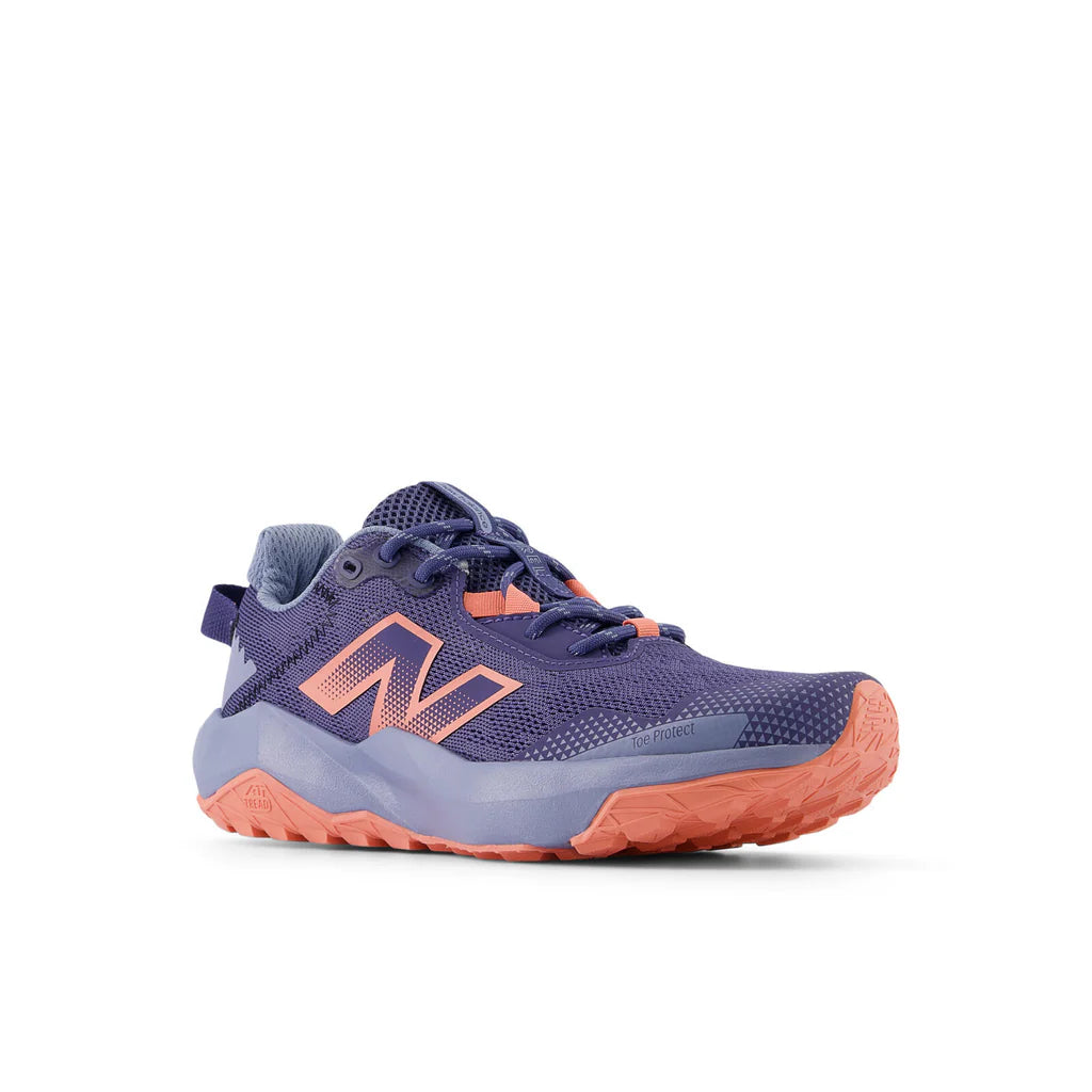 New Balance - DynaSoft Nitrel v6 Running Shoe - Bungee Lace with Top Strap - Little Kid - Dream State