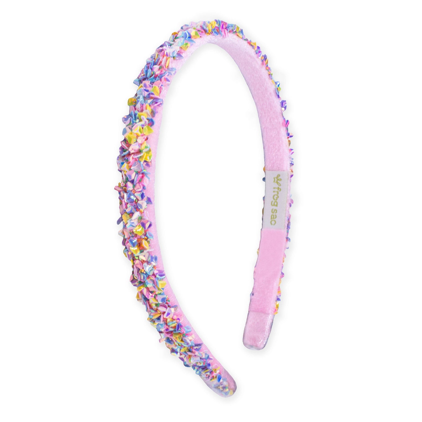 Frog Sac - Thin Sequin Headband - Non Slip Hair Accessories for Kids