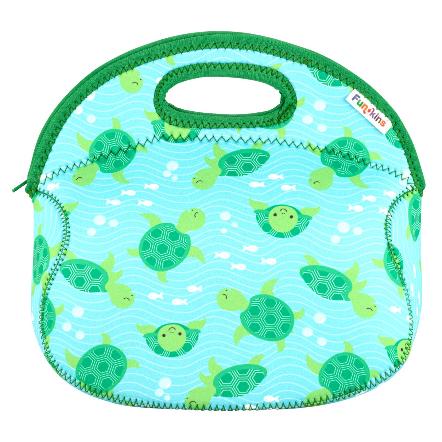 My Funkins - Large Lunch Bag for Kids - Sea Turtles