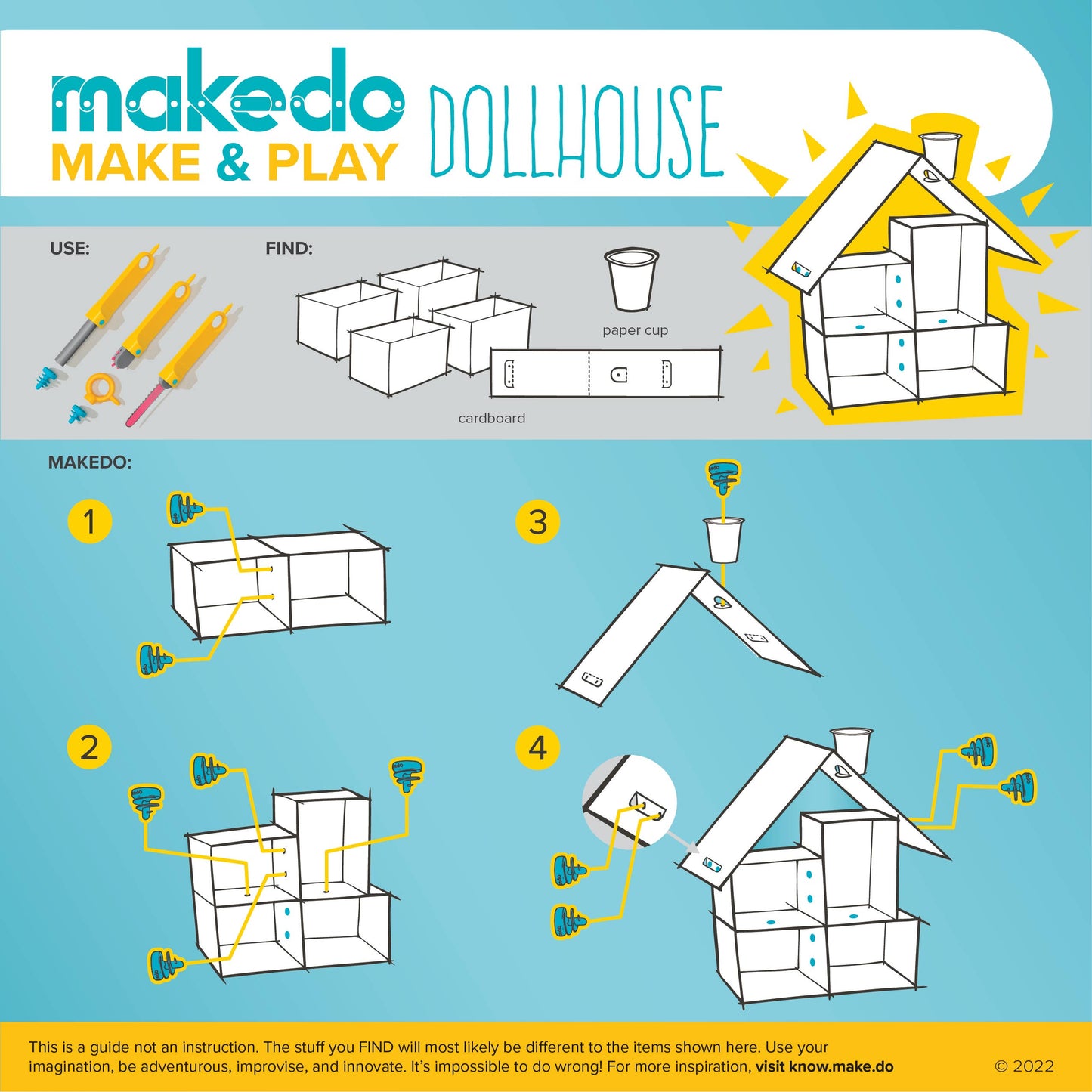 Makedo USA - DISCOVER | Makedo Cardboard Construction Kit