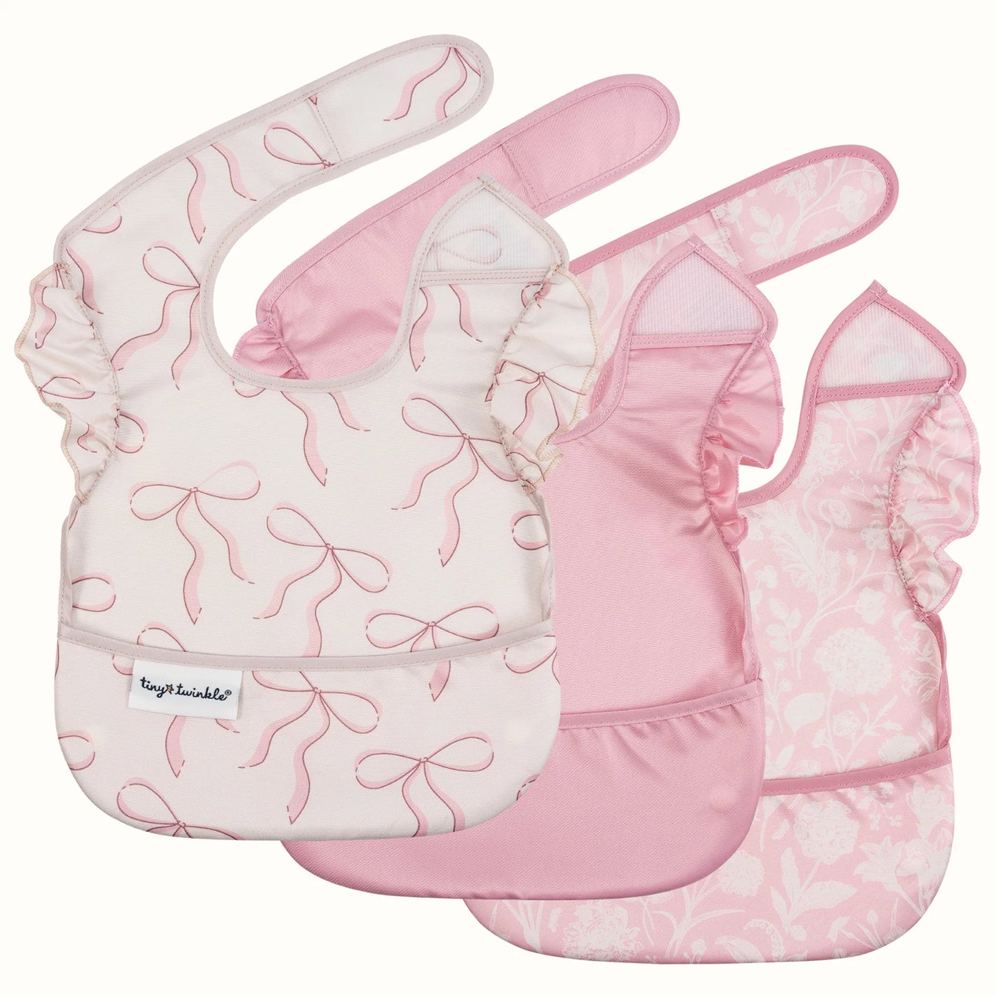 Tiny Twinkle - Mess-Proof Easy Bib 3 Pack