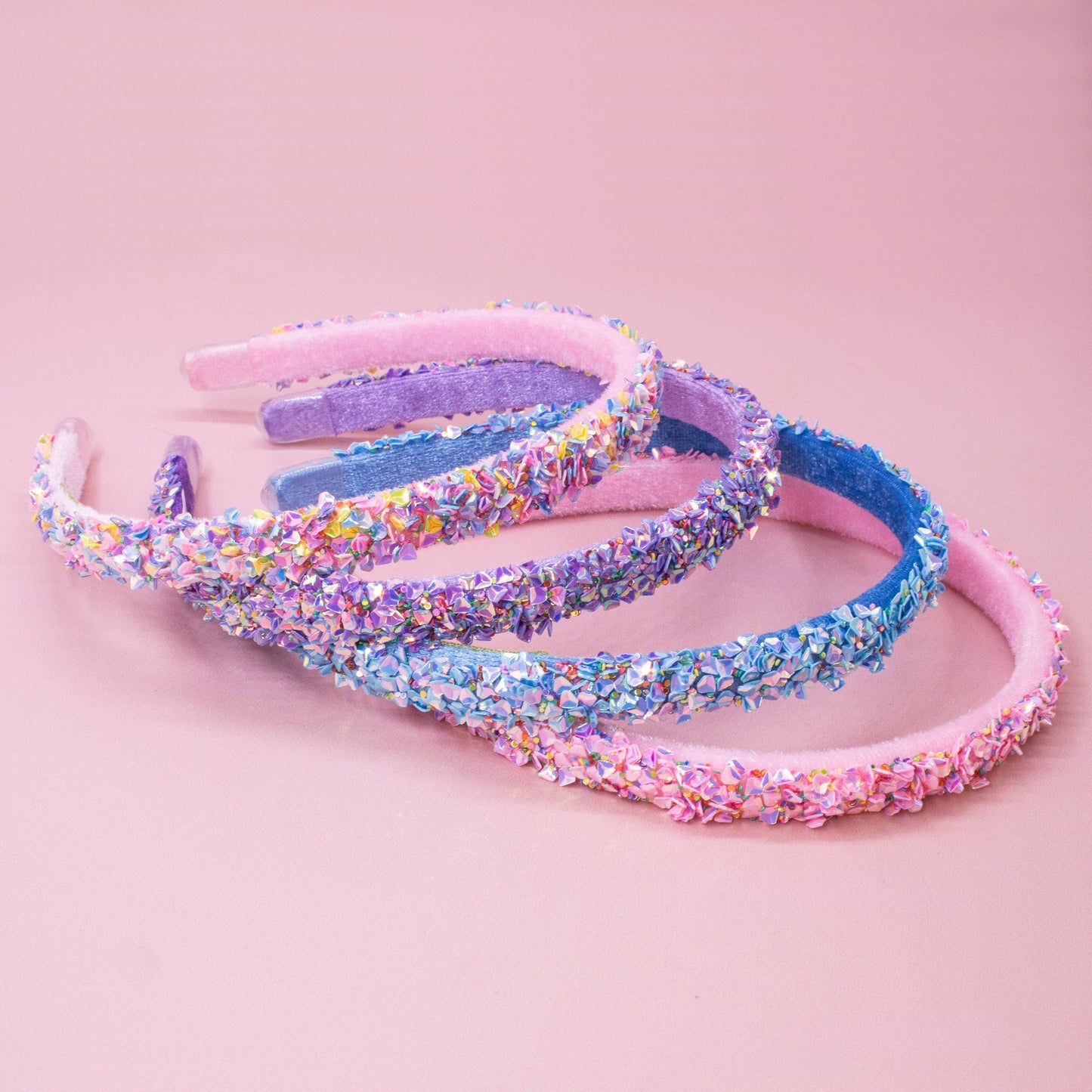 Frog Sac - Thin Sequin Headband - Non Slip Hair Accessories for Kids