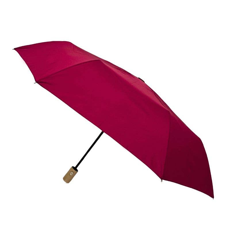 SMATI - Eco-friendly compact automatic umbrella Ruby