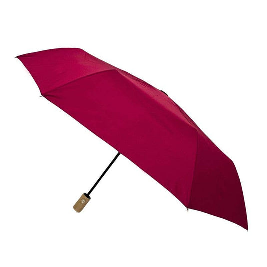 SMATI - Eco-friendly compact automatic umbrella Ruby
