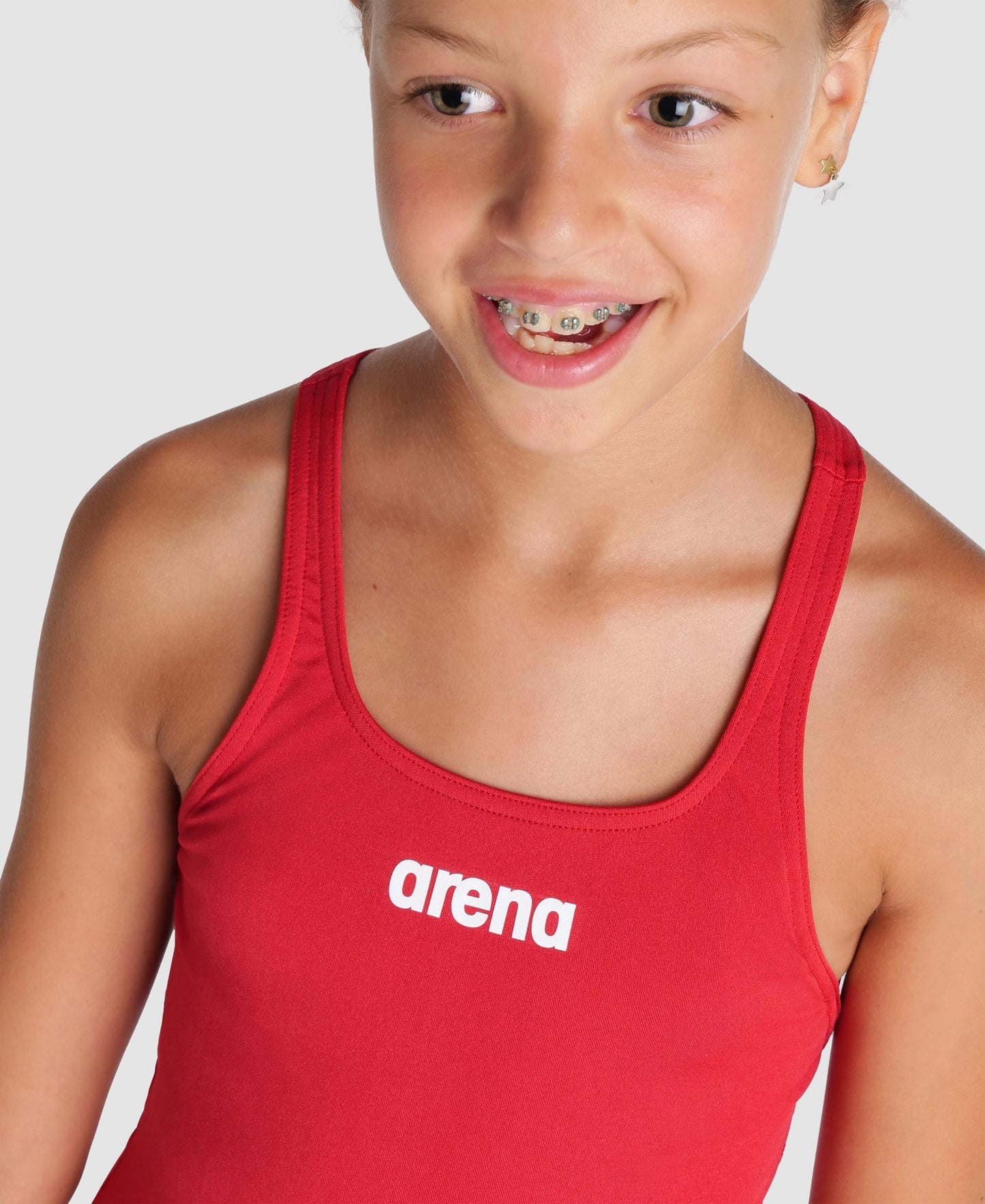 Arena Girls' Team Swimsuit Swim Pro Solid